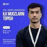 Pul sarflamasdan ilk mijozlarni topish