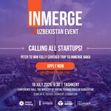 INMerge 2025 in Tashkent: Call for startups 🚀