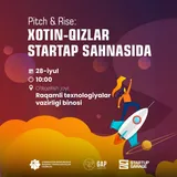 Pitch & Rise: Xotin-qizlar startap sahnasida