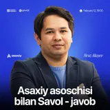 Asaxiy asoschisi bilan savol-javob 