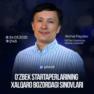 O‘zbek startaperlarining xalqaro bozordagi sinovlari