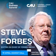 Steve Forbes in Tashkent -  CAU Business Summit 2025