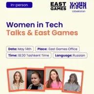 Women in Tech Talks × East Games