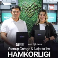 Startup Garage X Najot Ta'lim - "Startup yo'li"
