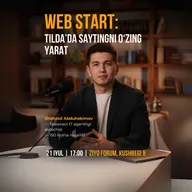 Web Start: Tilda'da website yaratish