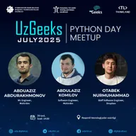UzGeeksʼda Python kuni!