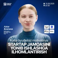 Startap jamoasini yonib ishlashga ilhomlantirish