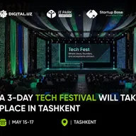 Toshkentda uch kunlik Tech Festival bo‘lib o‘tadi