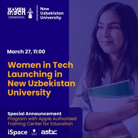 Women in Tech launching in New Uzbekistan University