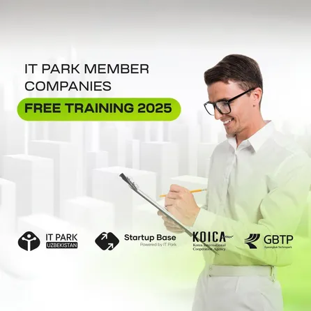 "Gyeonbuk Technopark & KOICA"dan IT Park rezident kompaniyalari va startaplari uchun 2 kunlik maxsus trening