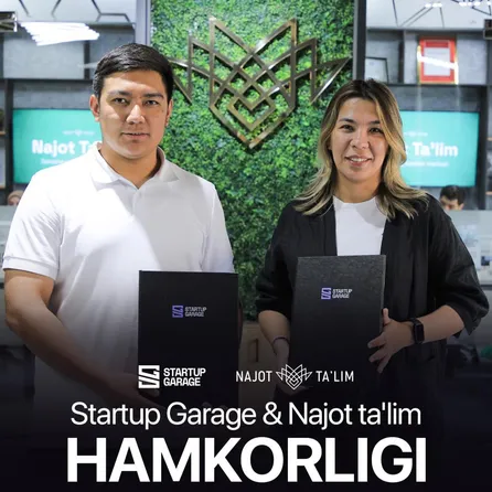Startup Garage X Najot Ta'lim - "Startup yo'li"
