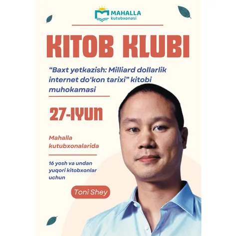 "Baxt yetkazish: Milliard dollarlik internet do‘kon tarixi"