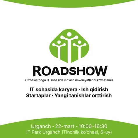 IT Community Roadshow Urganch
