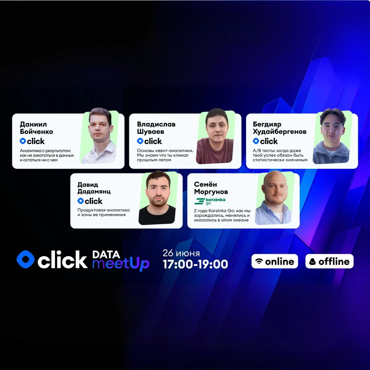 Click Data meetUp