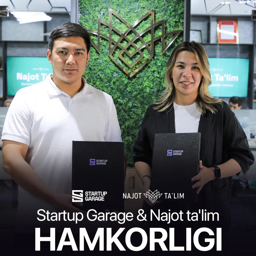 Startup Garage X Najot Ta'lim - "Startup yo'li"