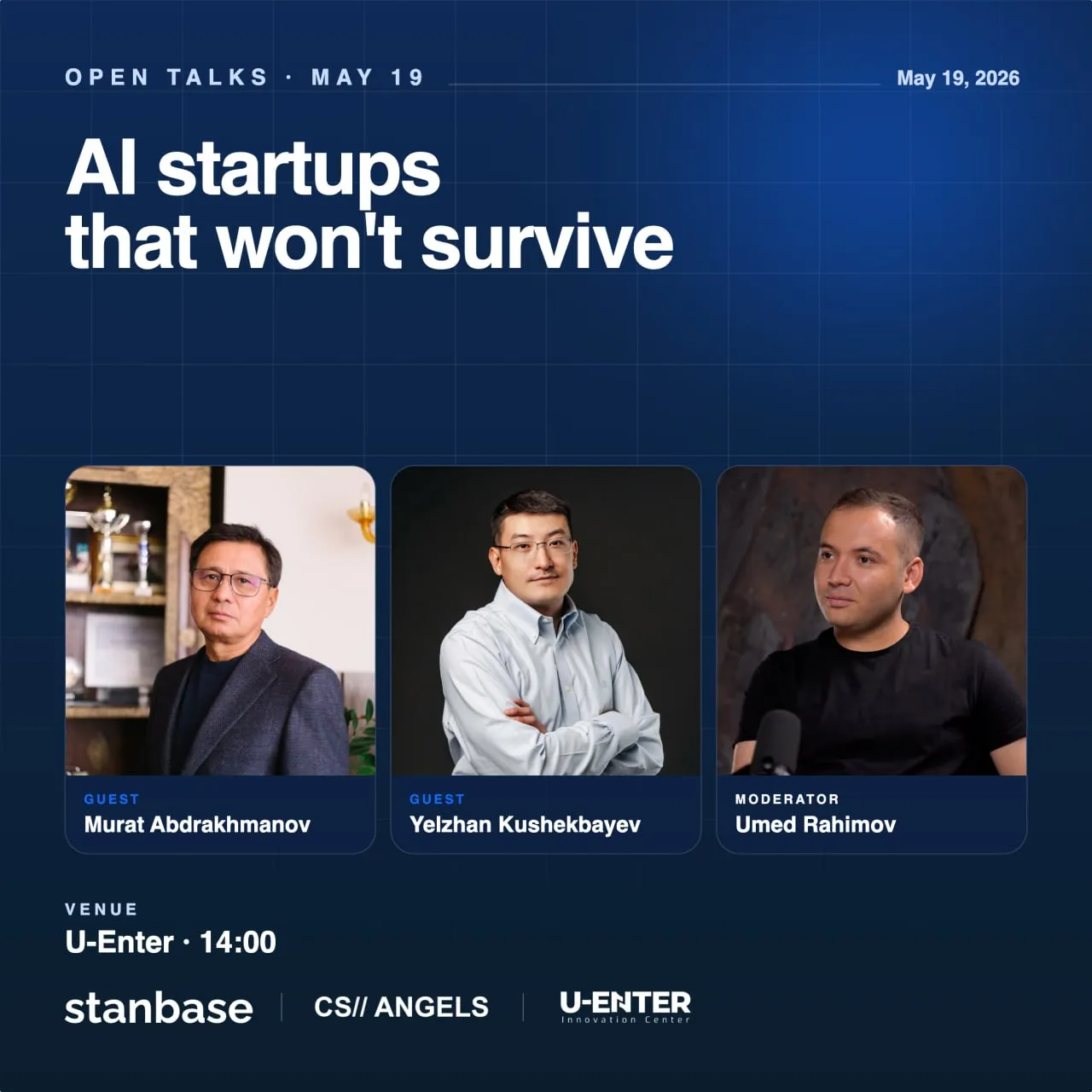 Open Talks на тему "AI-стартапы, которые не выживут"