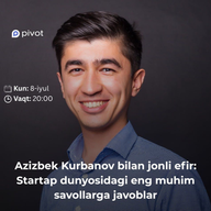Azizbek Qurbonov bilan jonli efir