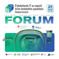 O‘zbekistonda IT va raqamli ta’limni rivojlantirishga bag'ishlangan Forum