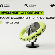 Open Day’da startapingizni investorlar oldida taqdim eting